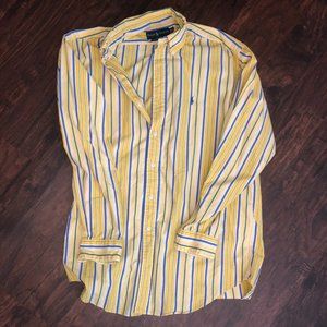 Ralph Lauren Striped Dress Shirt Medium